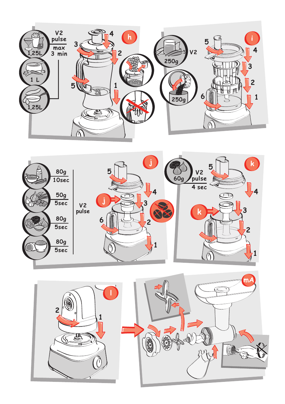Moulinex FP 655 User Manual | Page 7 / 70