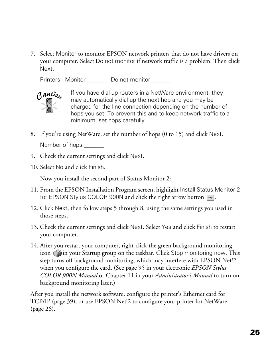 Epson 900N User Manual | Page 32 / 125