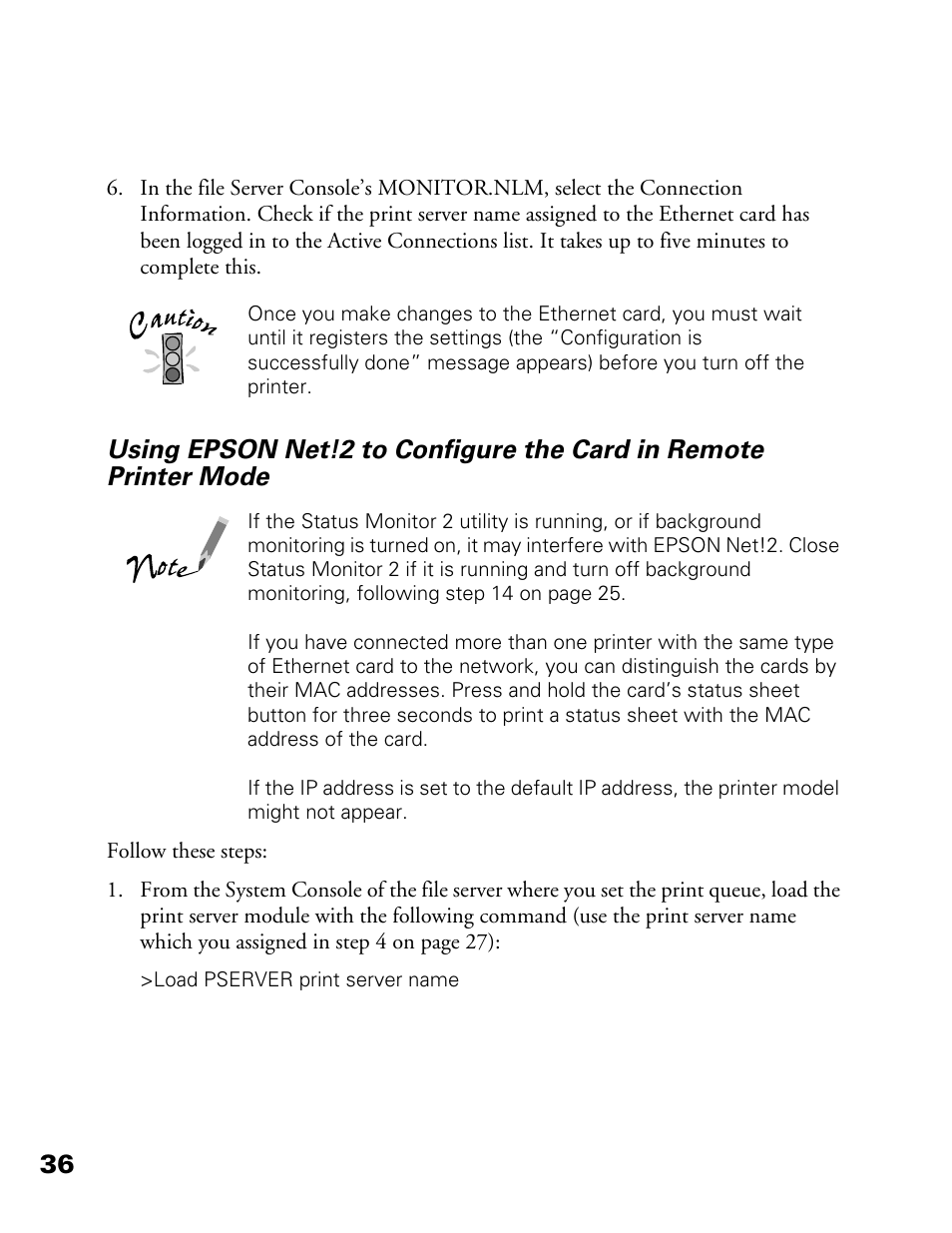 Epson 900N User Manual | Page 43 / 125