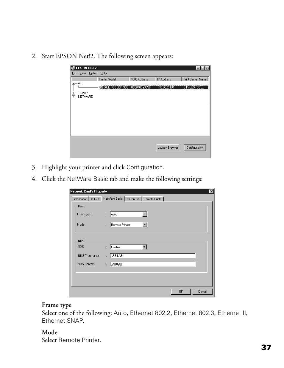 Epson 900N User Manual | Page 44 / 125