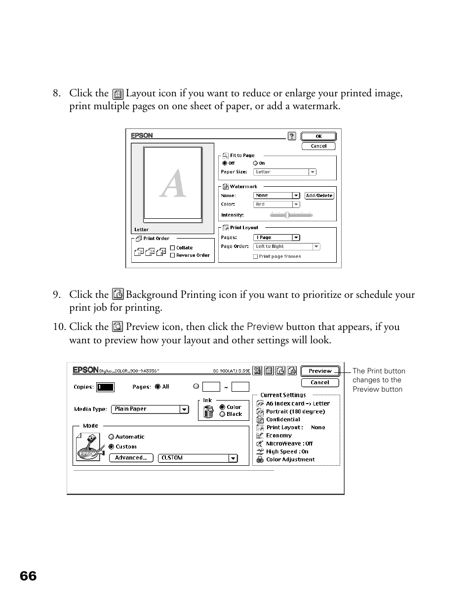 Epson 900N User Manual | Page 73 / 125
