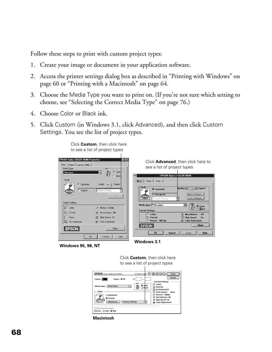 Epson 900N User Manual | Page 75 / 125