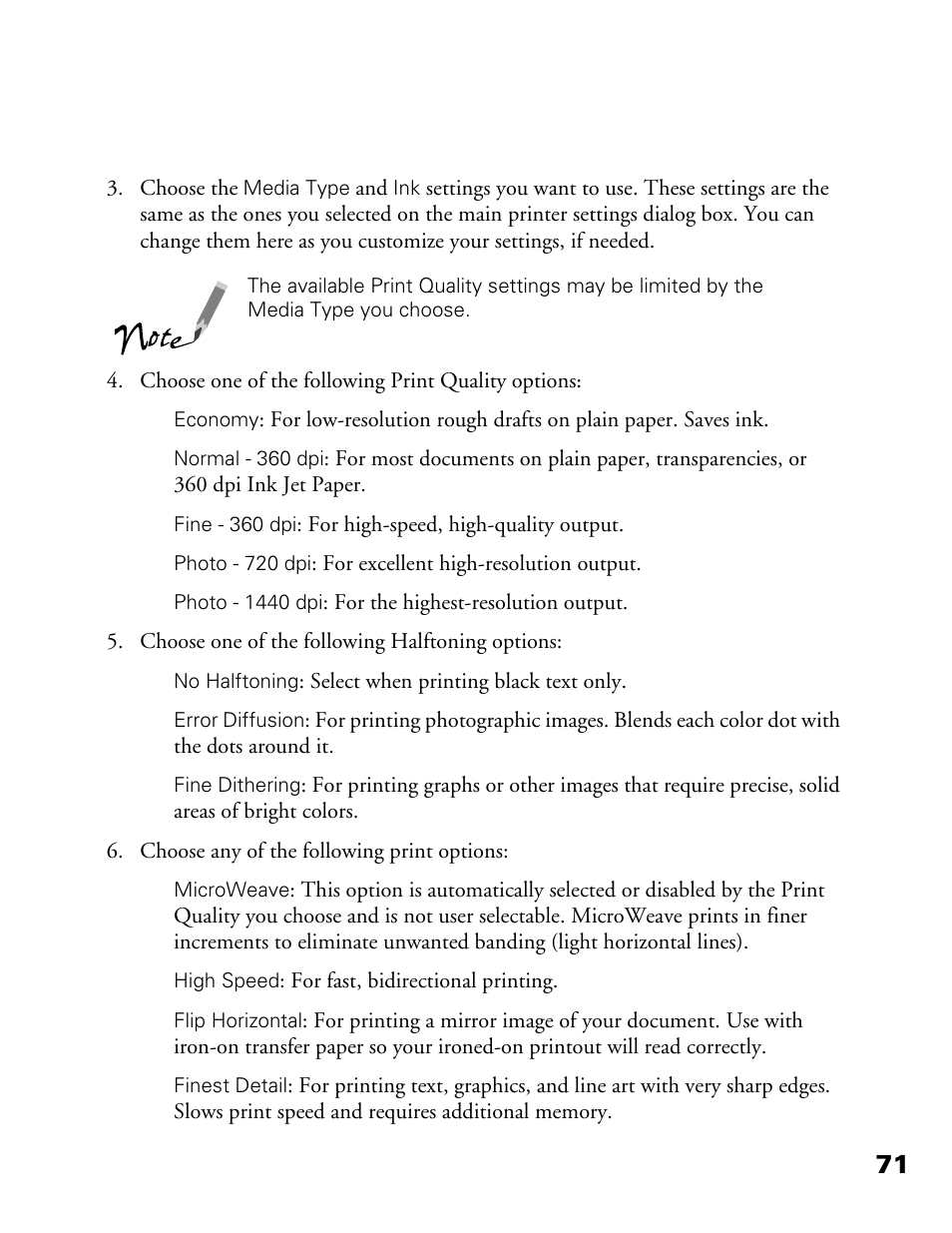 Epson 900N User Manual | Page 78 / 125