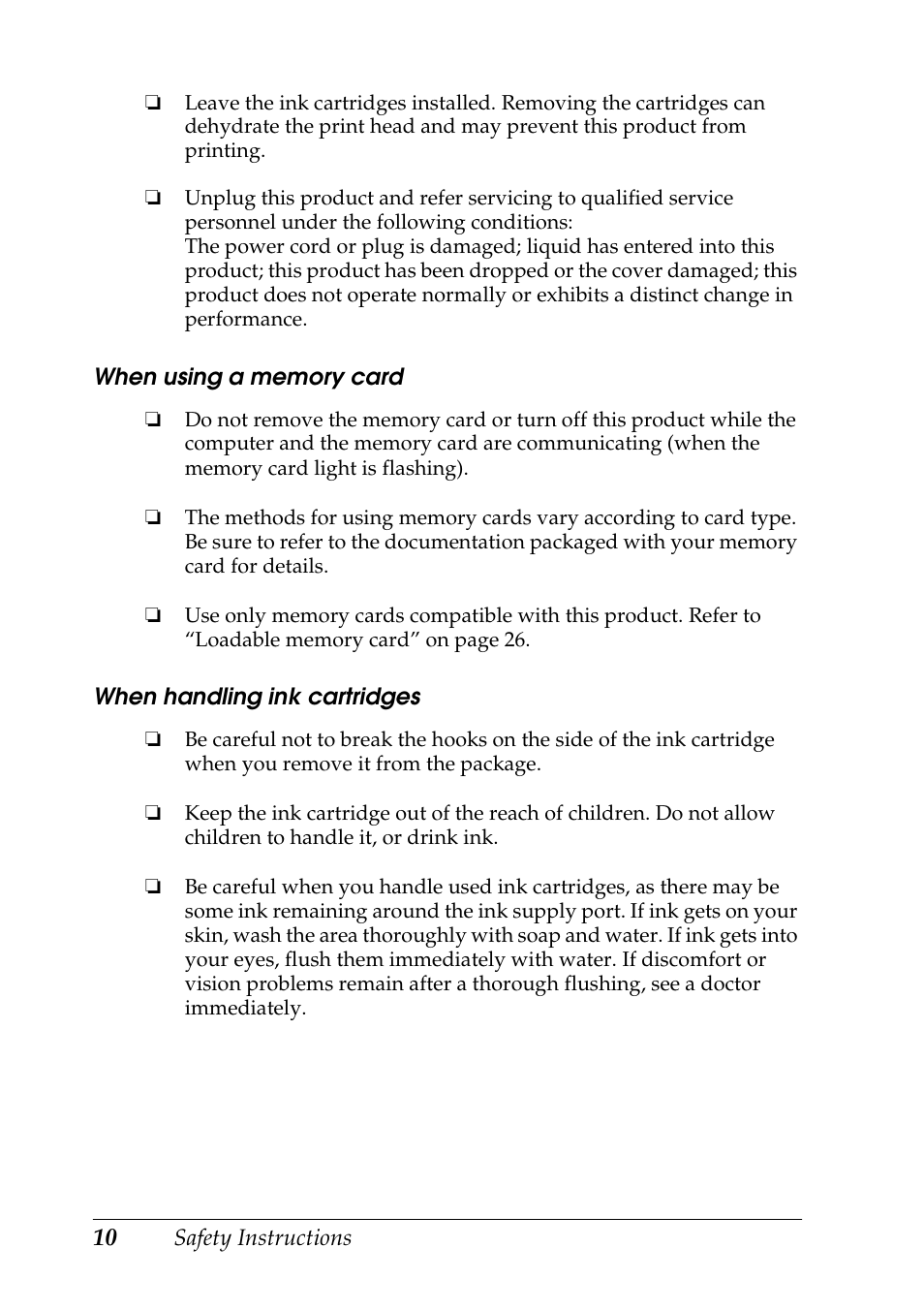 Epson RX600 User Manual | Page 10 / 89