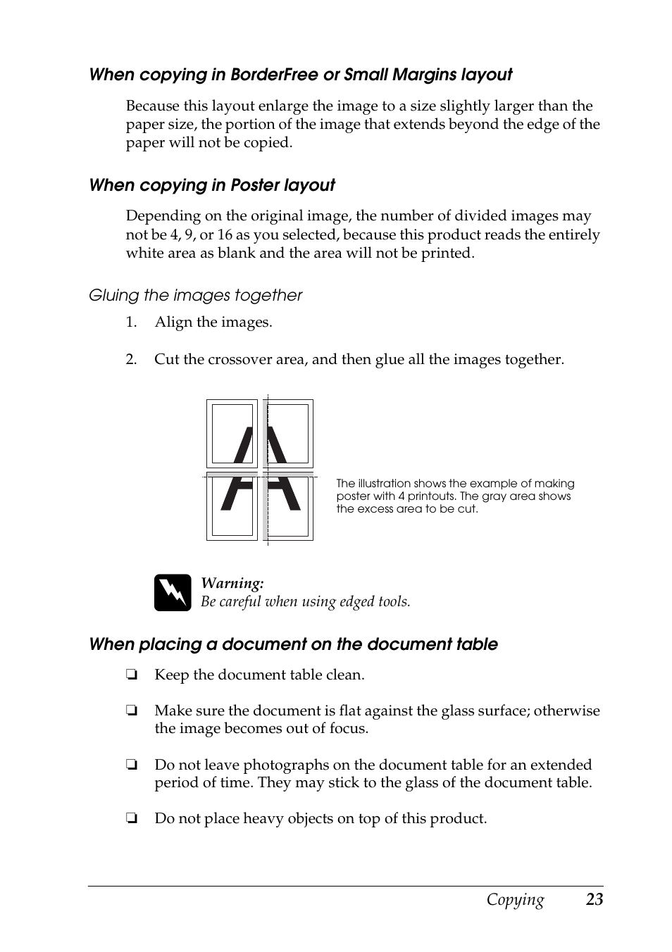 Epson RX600 User Manual | Page 23 / 89