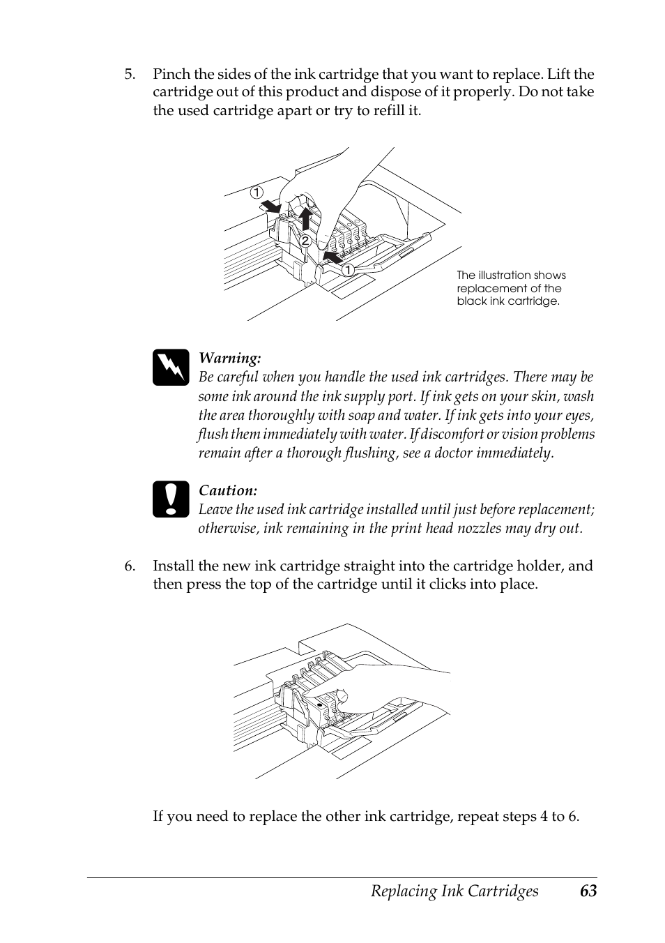 Epson RX600 User Manual | Page 63 / 89