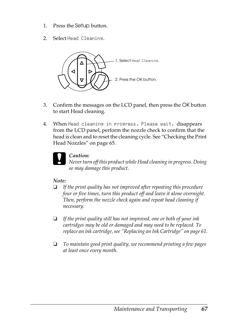 Epson RX600 User Manual | Page 67 / 89