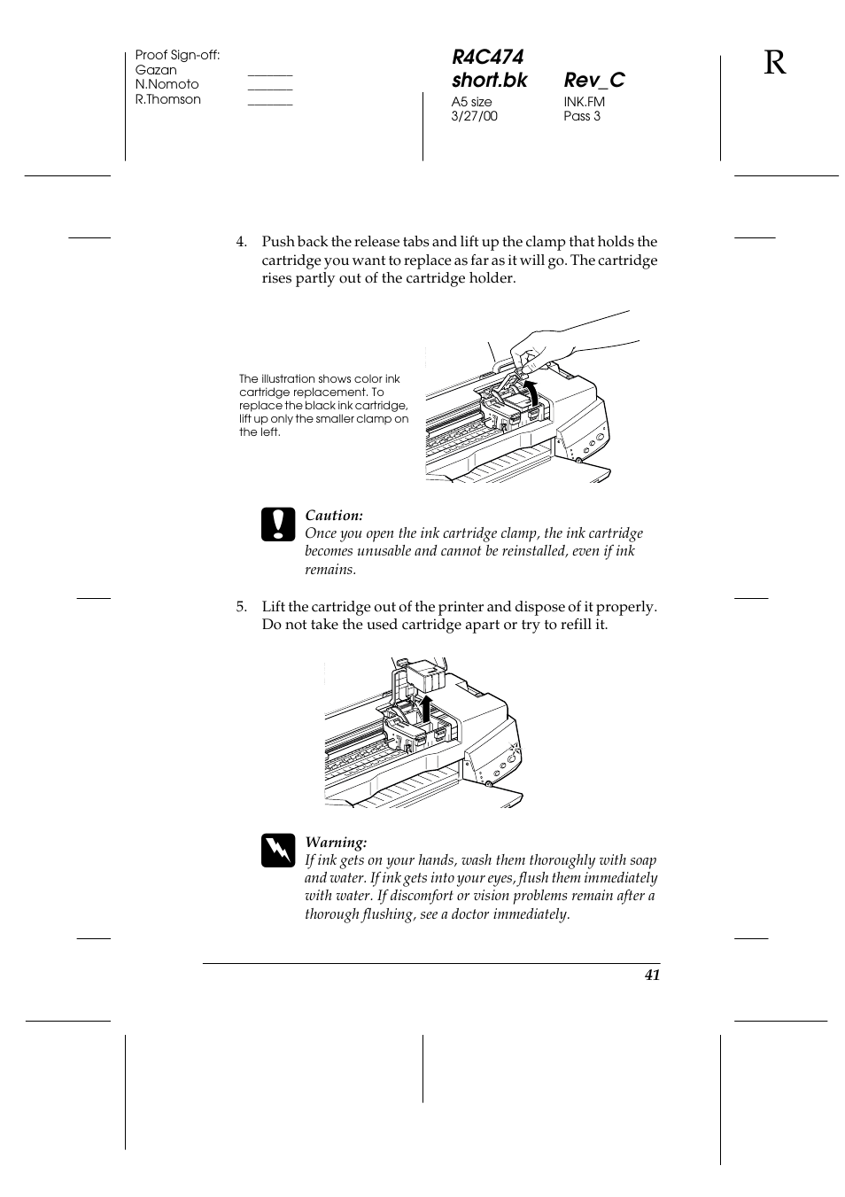 Epson XXX-00 User Manual | Page 47 / 78