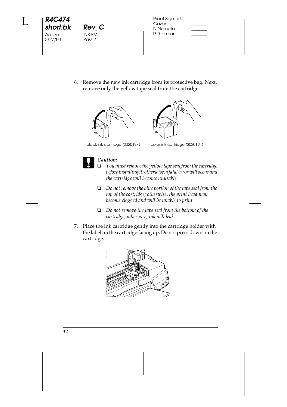 R4c474 short.bk rev_c | Epson XXX-00 User Manual | Page 48 / 78