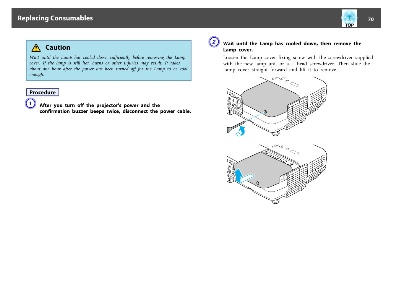 Epson EB 824 User Manual | Page 70 / 121