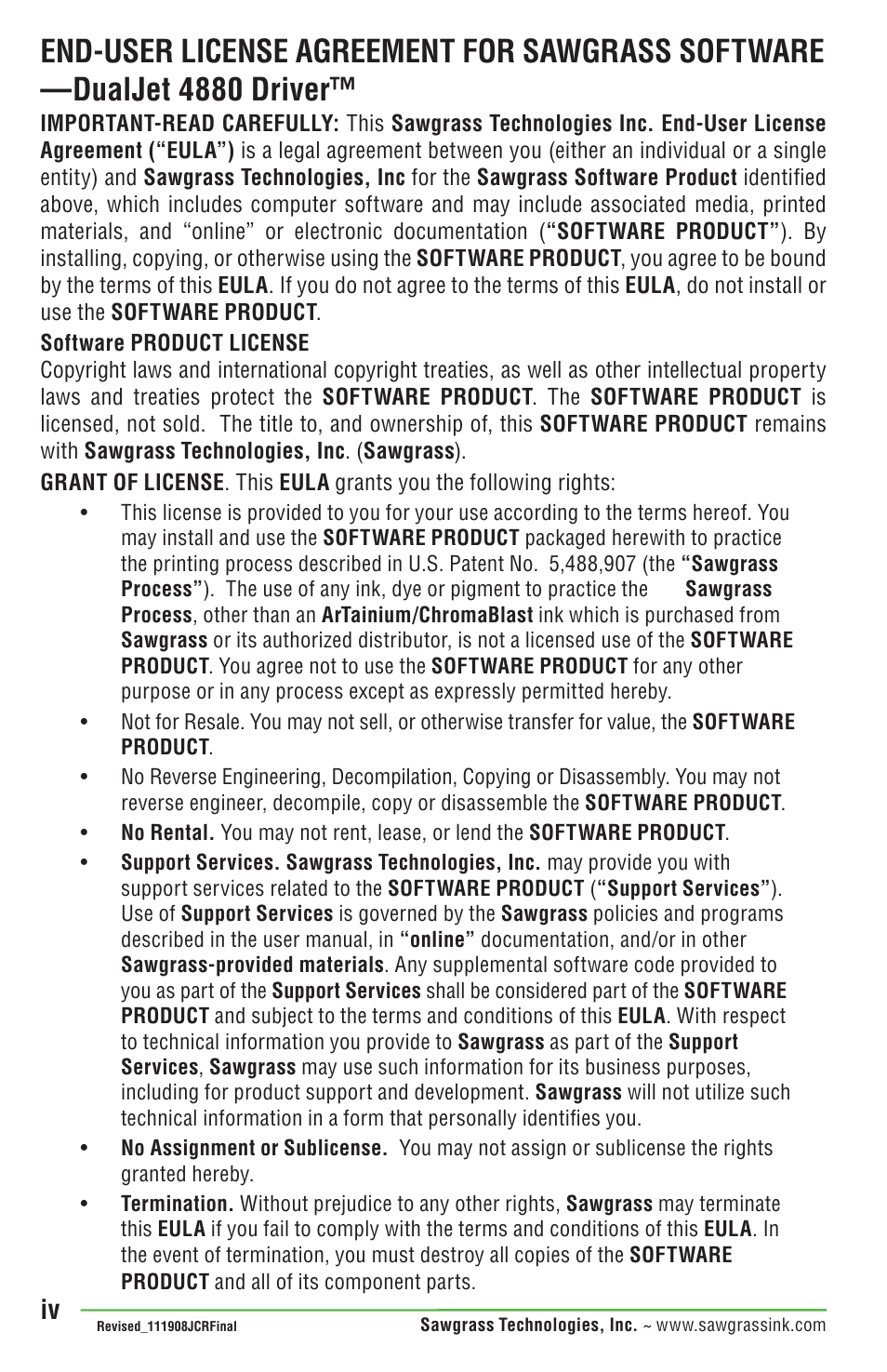 Epson DUALJET HYBRID SYSTEM PRO 4880 User Manual | Page 4 / 72