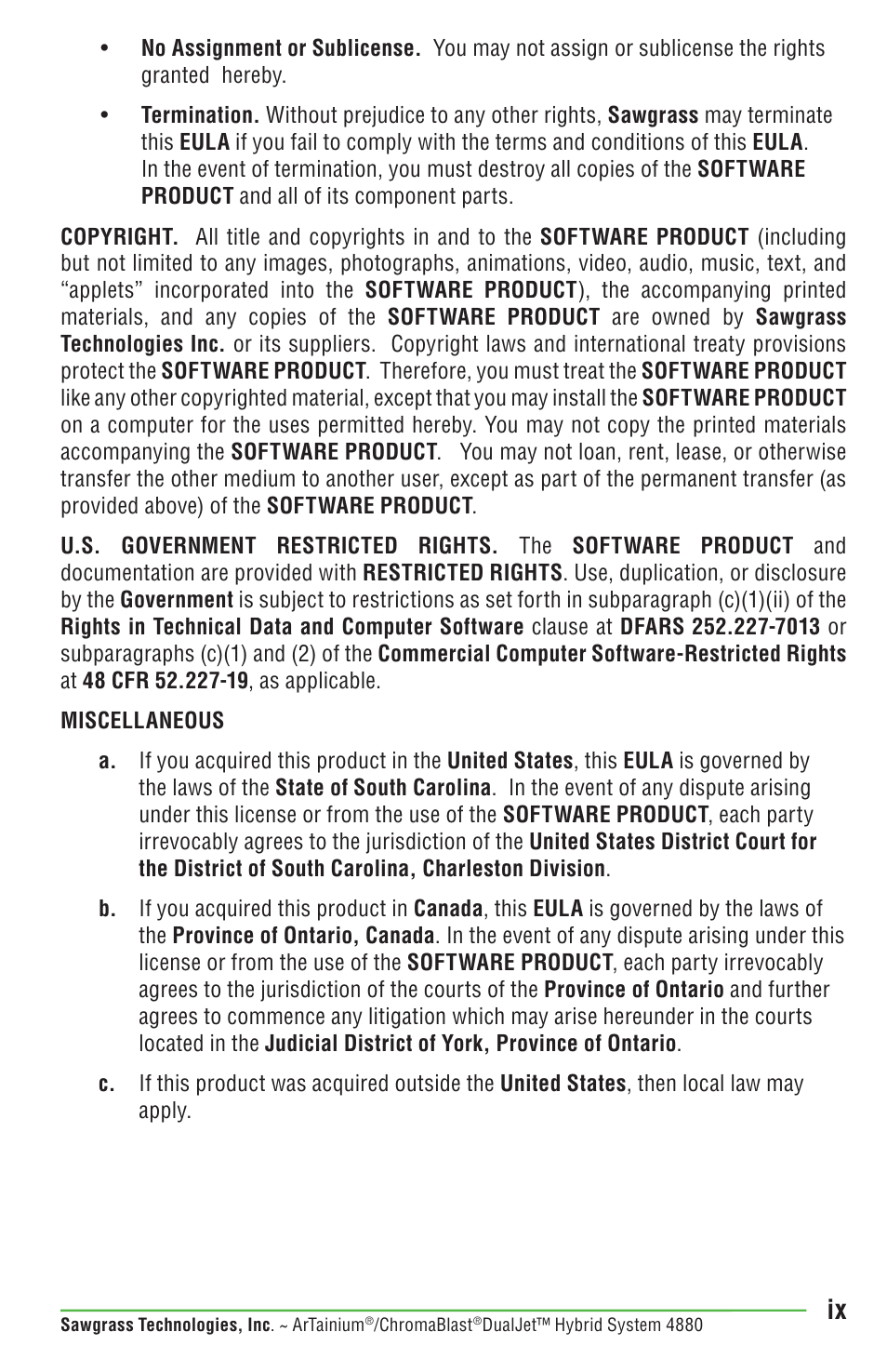 Epson DUALJET HYBRID SYSTEM PRO 4880 User Manual | Page 9 / 72