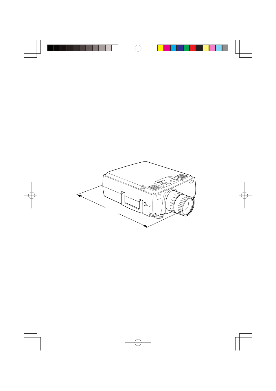 Standard lens specifications, 1 lens specifications, 2 appearance with standard lens mounted | Epson Long-Focal Length zoom lens ELPLL02 User Manual | Page 25 / 31