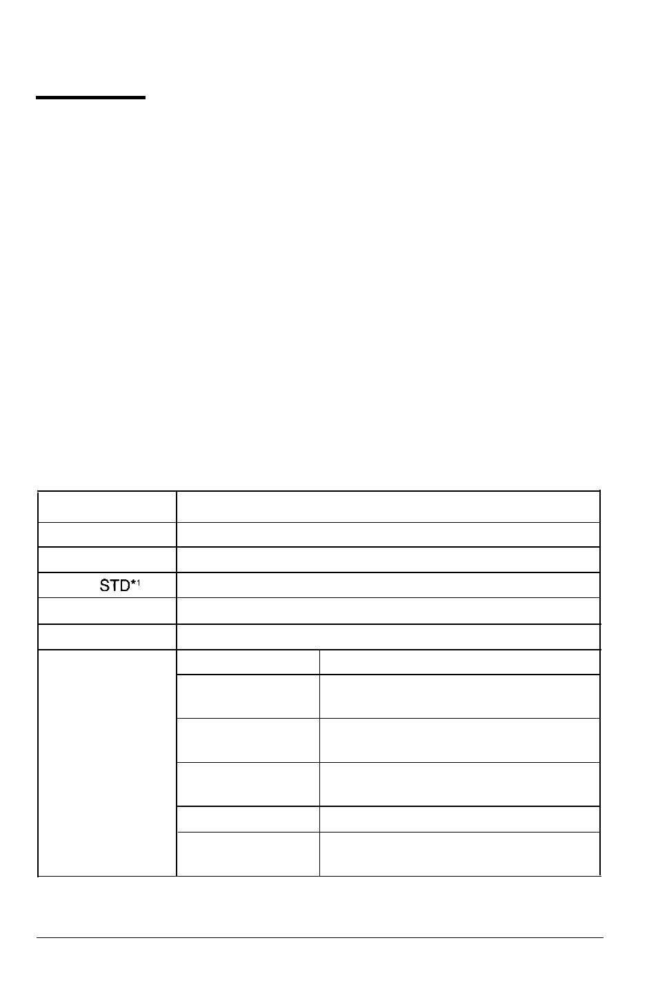 Selectype, Selectype tables for this card, Selectype level 1 table | Epson C82605 User Manual | Page 21 / 50
