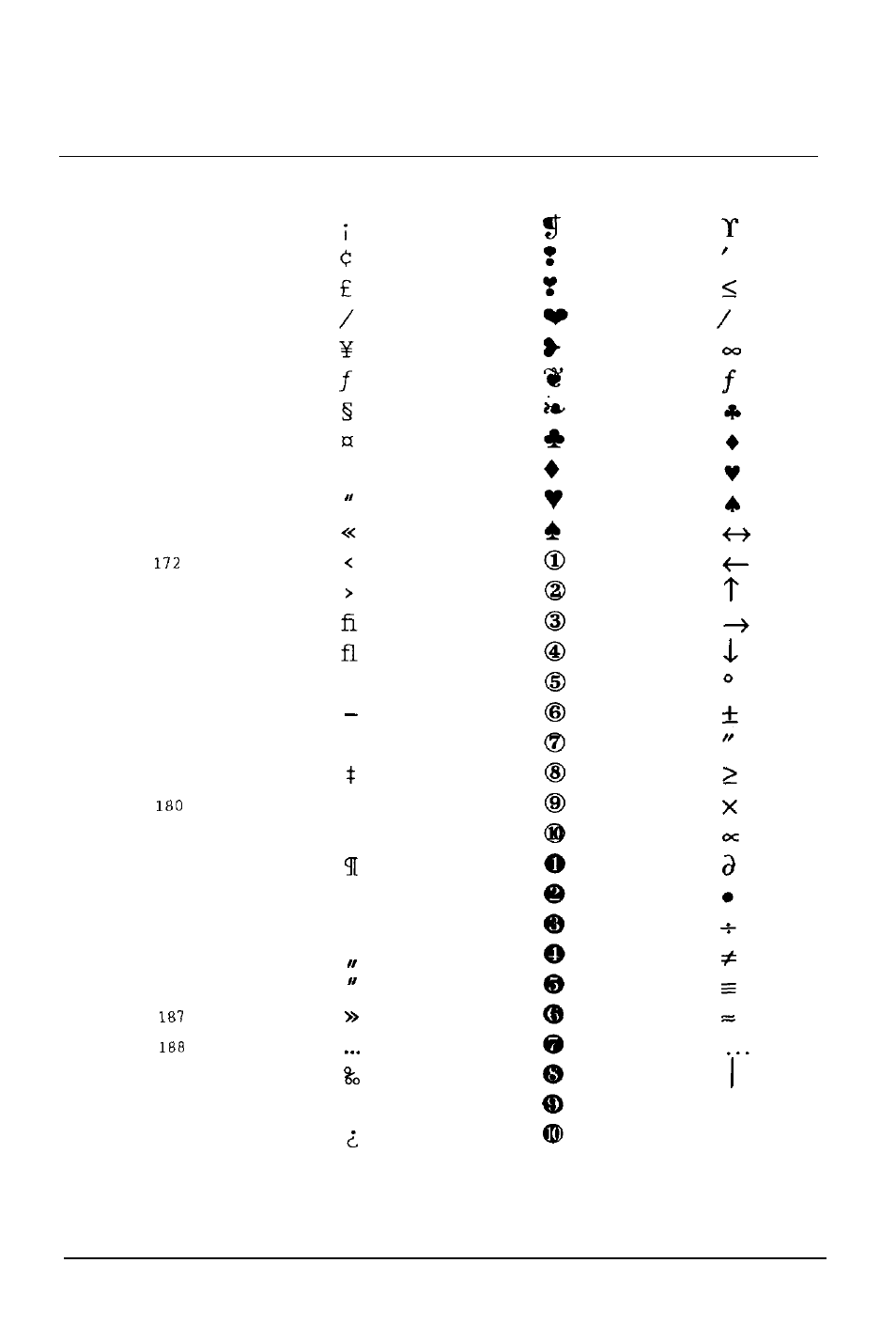 Courier zapf dingbat symbol, Jb-4 appendix, Character tables | Epson C82605 User Manual | Page 44 / 50