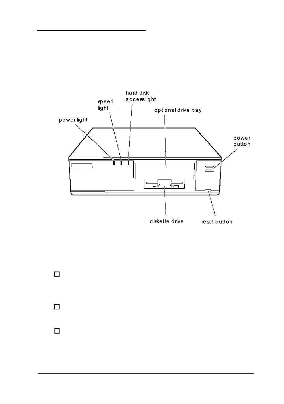 Turning on the computer | Epson EL 486UC User Manual | Page 26 / 135
