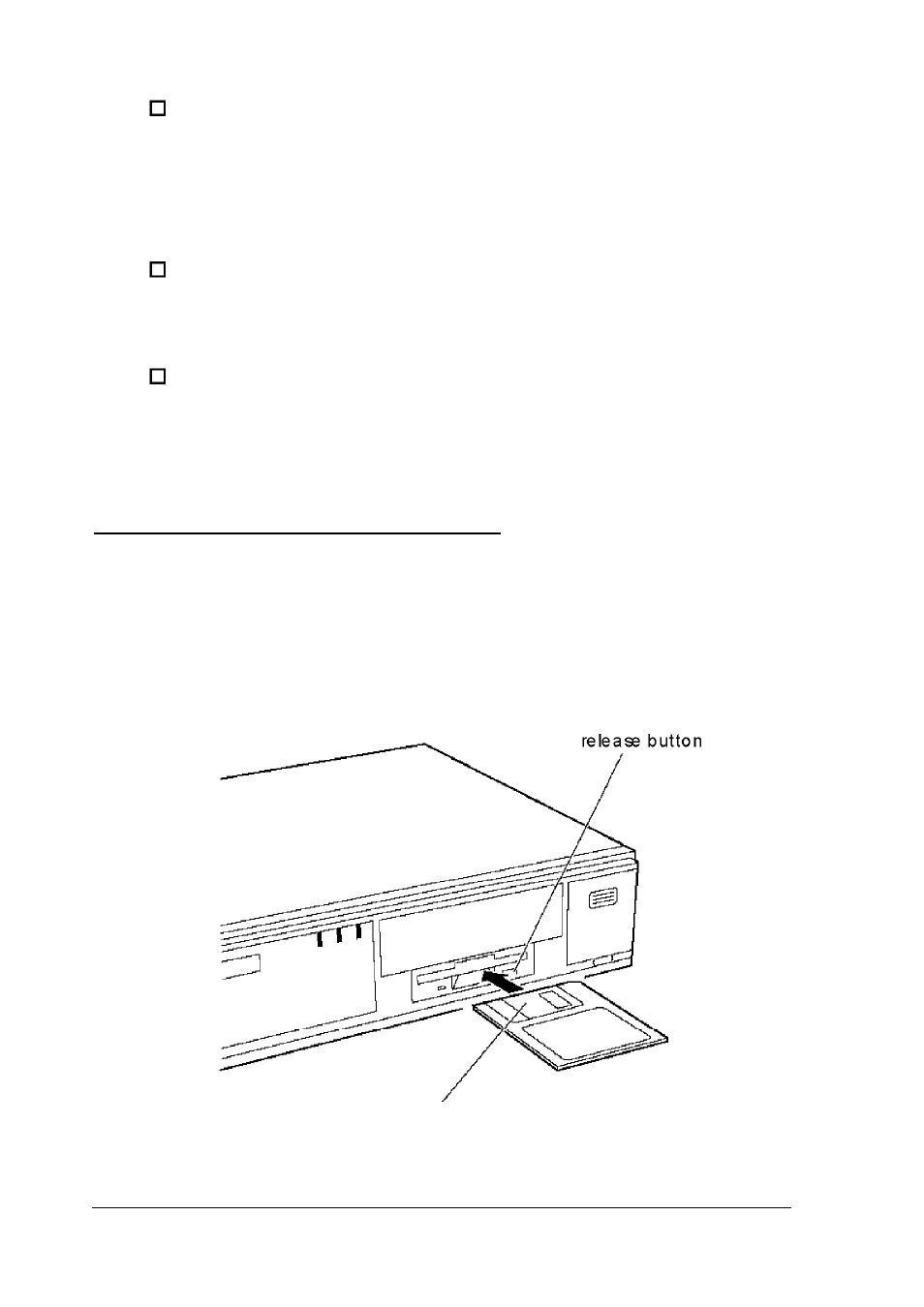 Inserting and removing disks | Epson EL 486UC User Manual | Page 43 / 135