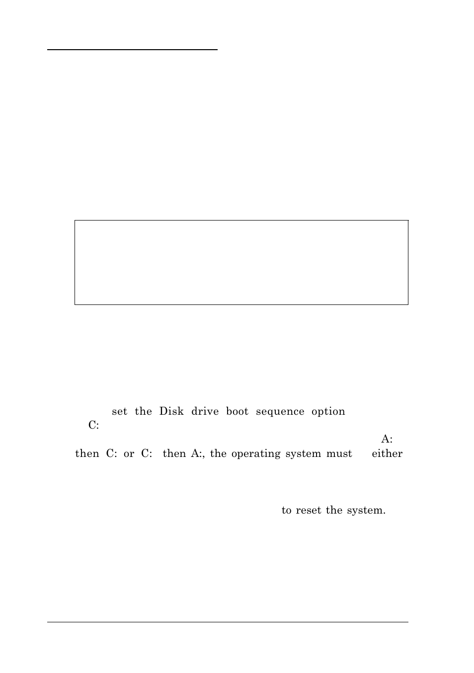 Resetting the computer | Epson EL 486UC User Manual | Page 45 / 135