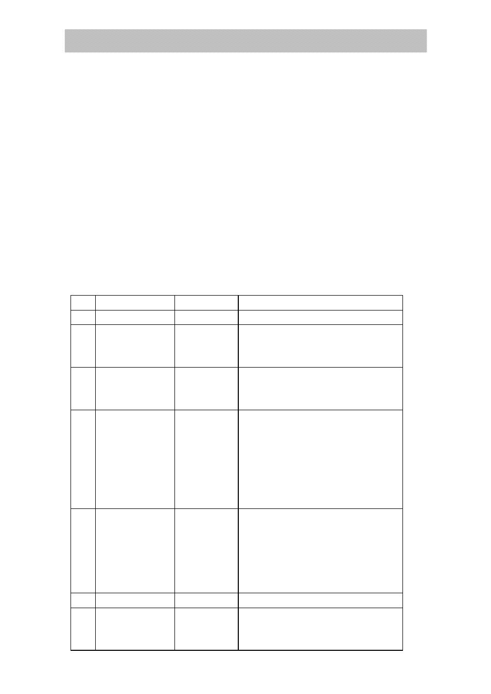 Calibration, Table 4 - 1 | Epson Weighing Indicator XK3190-A1+P User Manual | Page 7 / 22