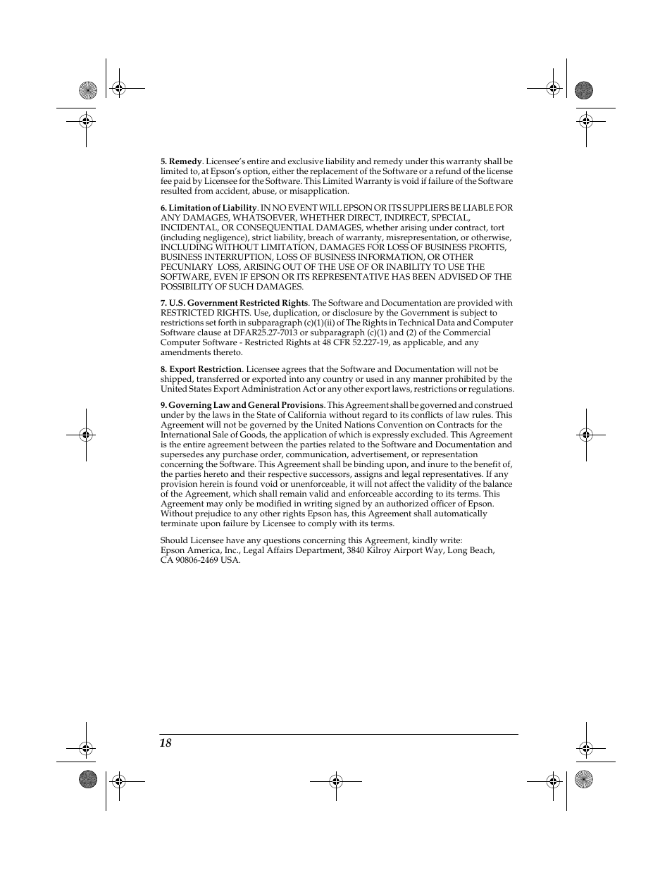 Epson 10 BASE T User Manual | Page 18 / 20