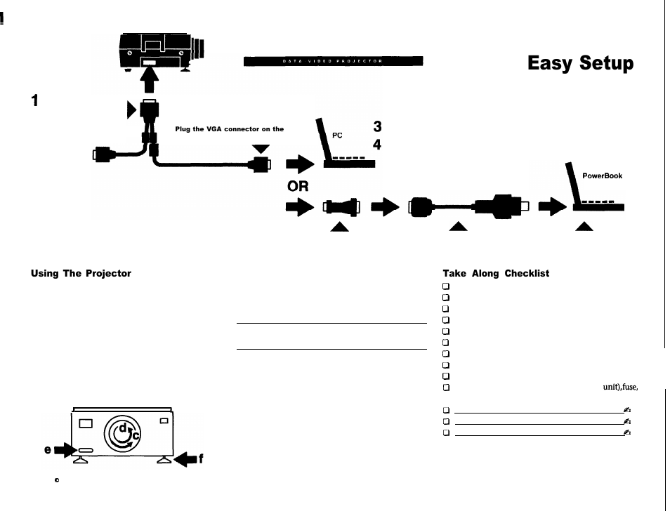 Epson ELP-3000/3300 User Manual | 1 page