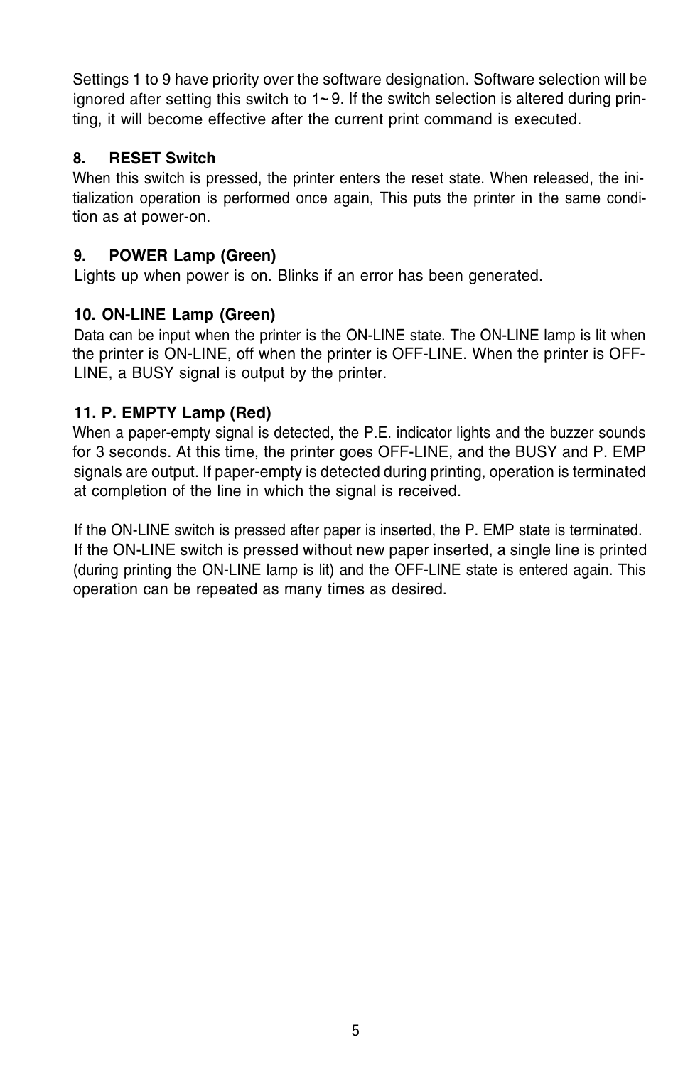 Epson 420i User Manual | Page 11 / 85