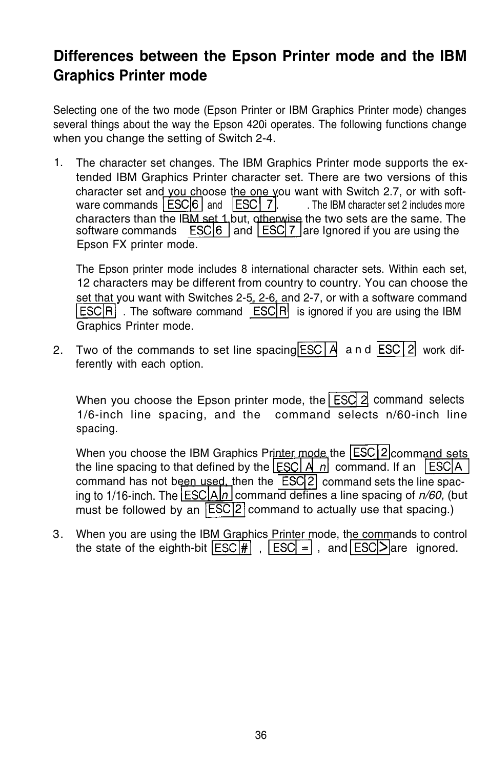 Epson 420i User Manual | Page 42 / 85