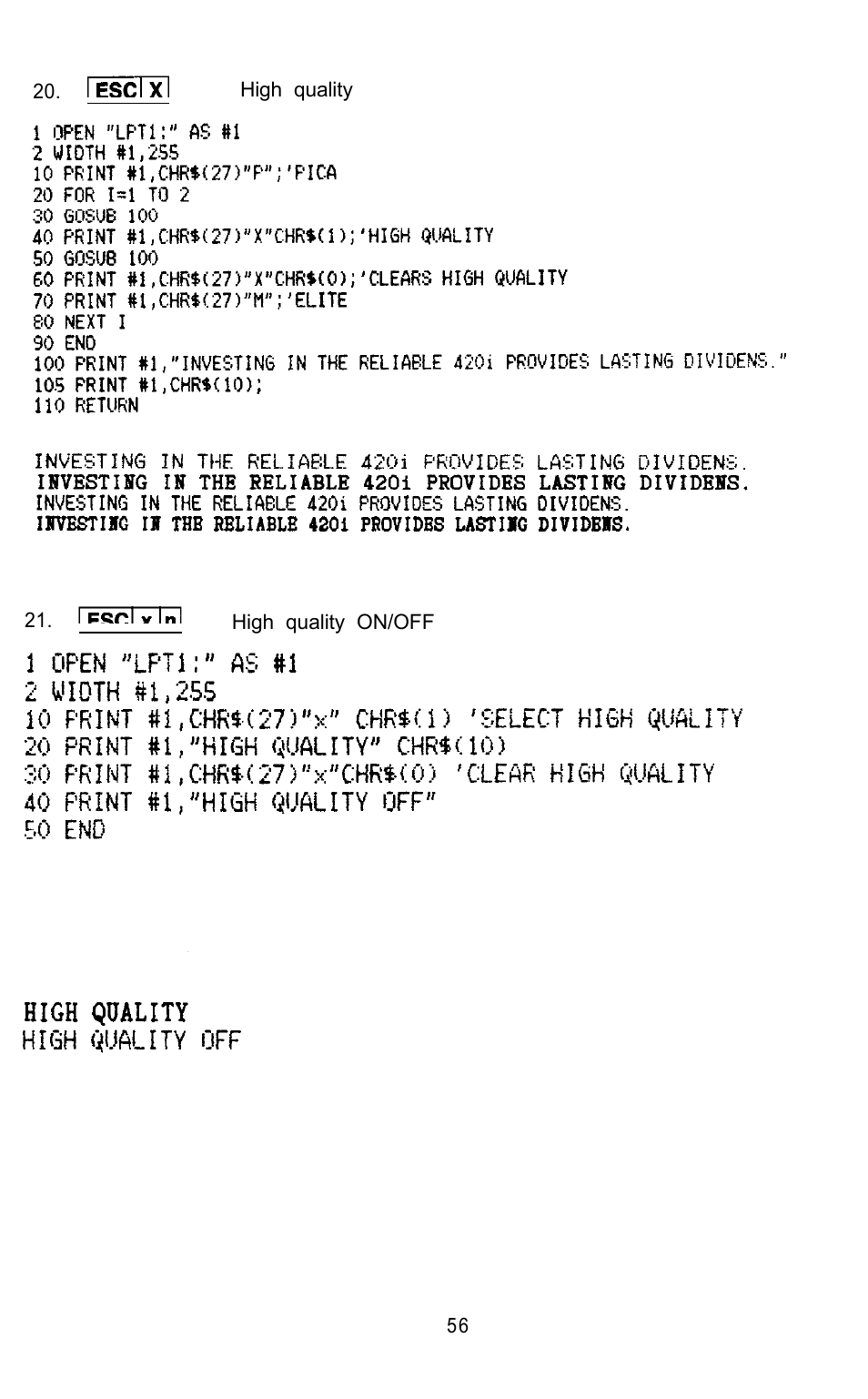 Epson 420i User Manual | Page 64 / 85