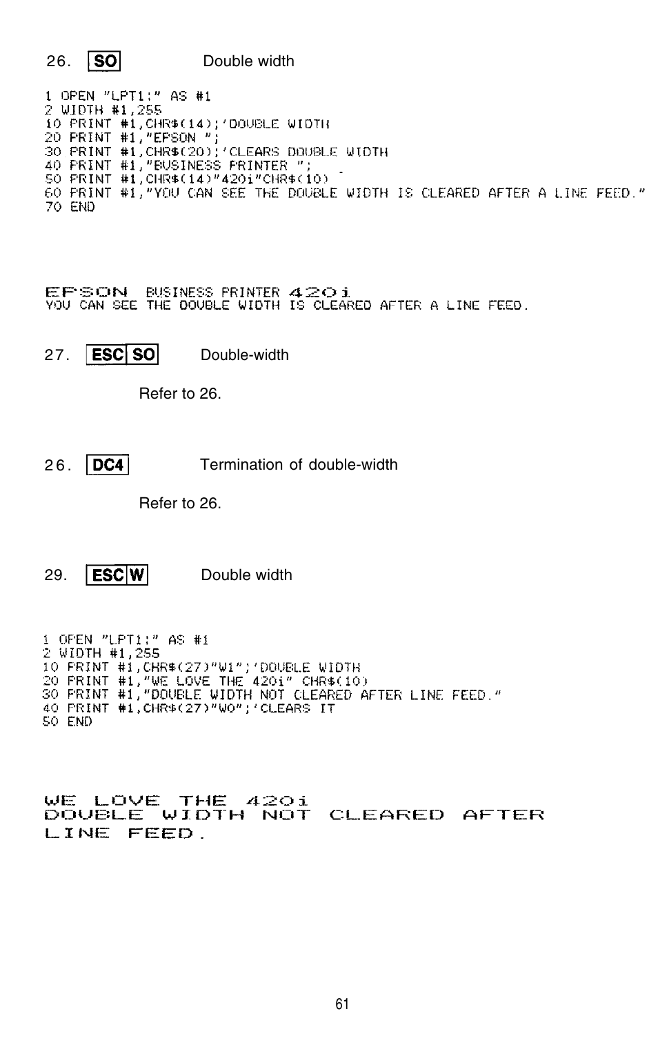 Epson 420i User Manual | Page 67 / 85