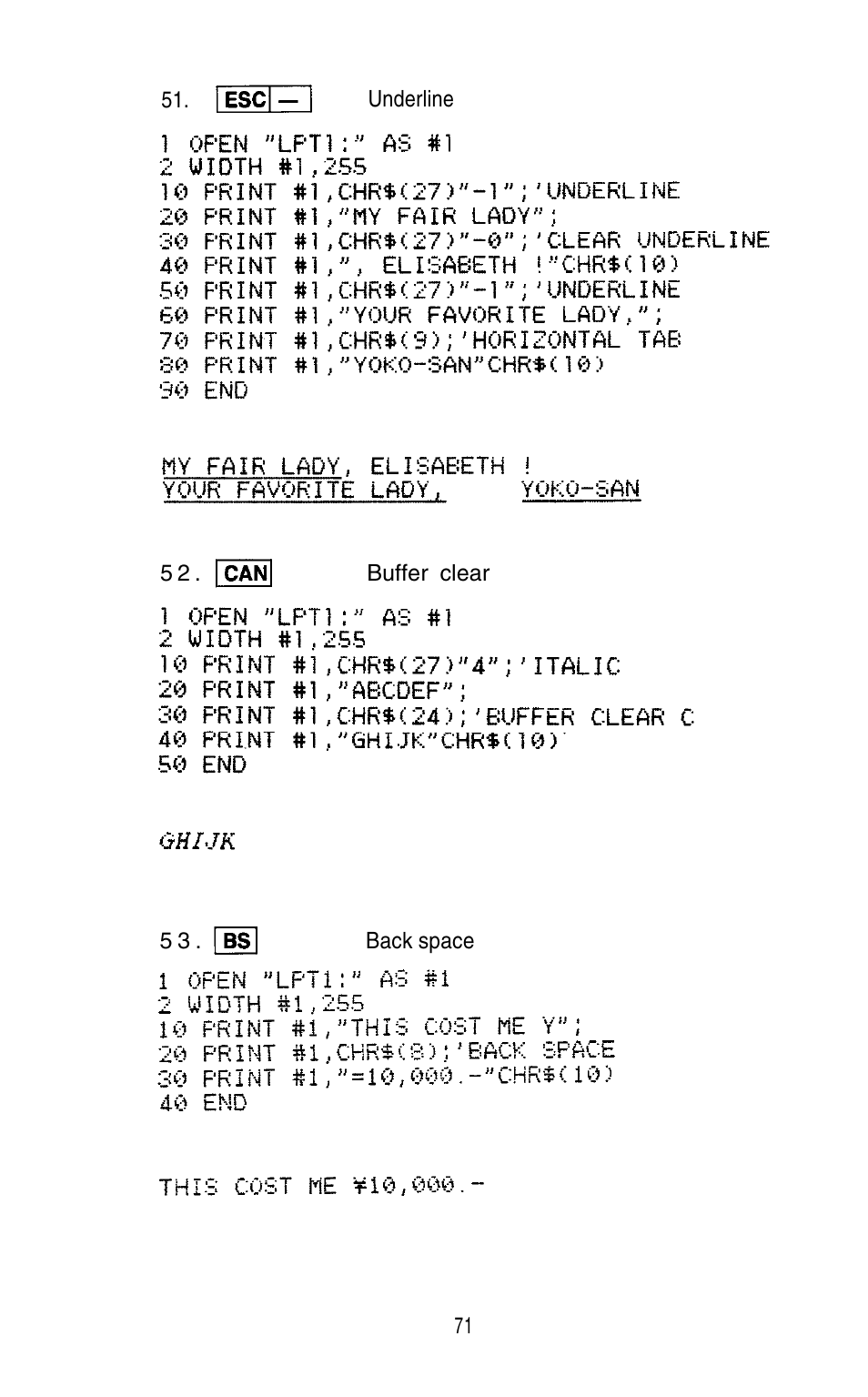 Epson 420i User Manual | Page 77 / 85