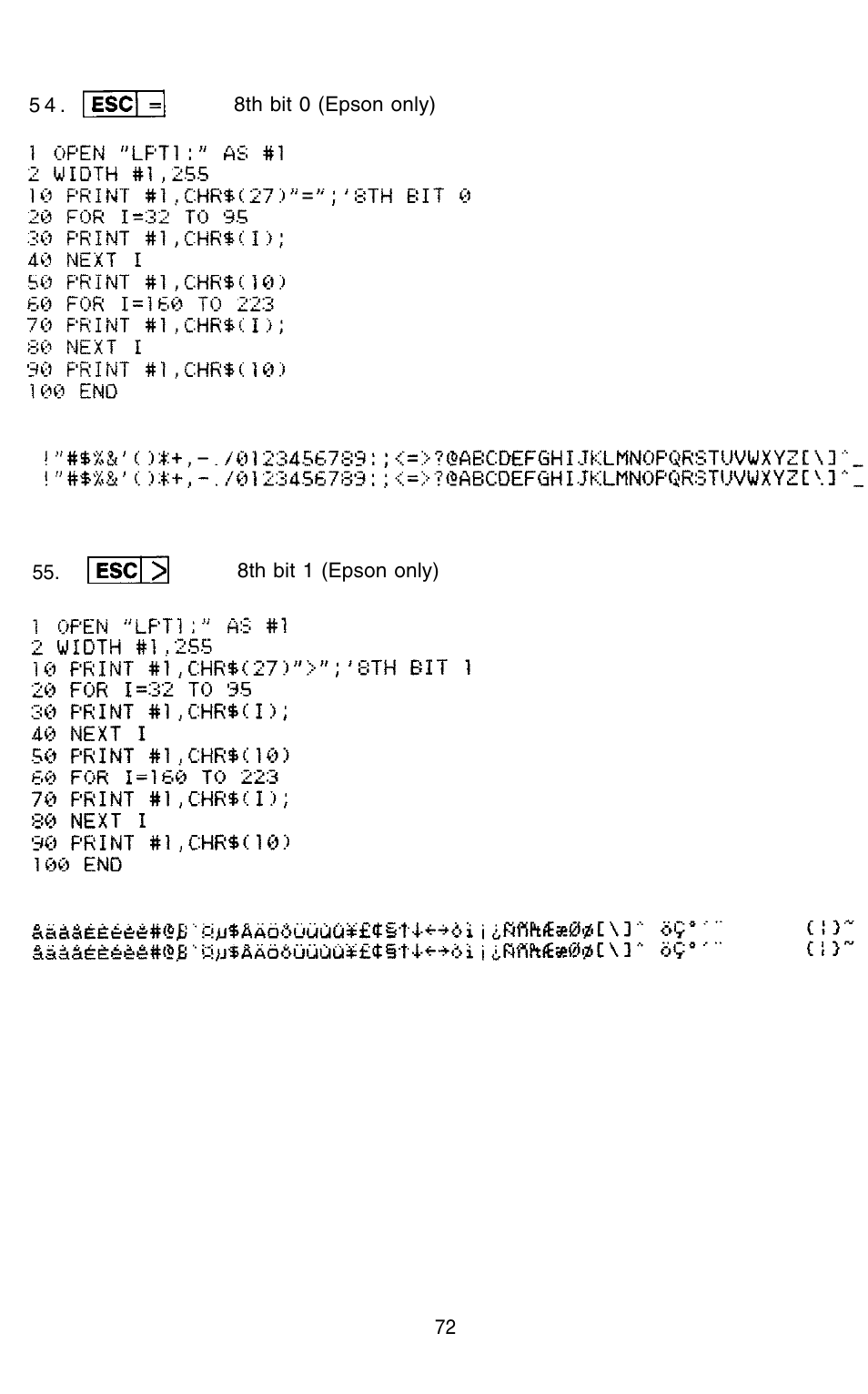 Epson 420i User Manual | Page 78 / 85