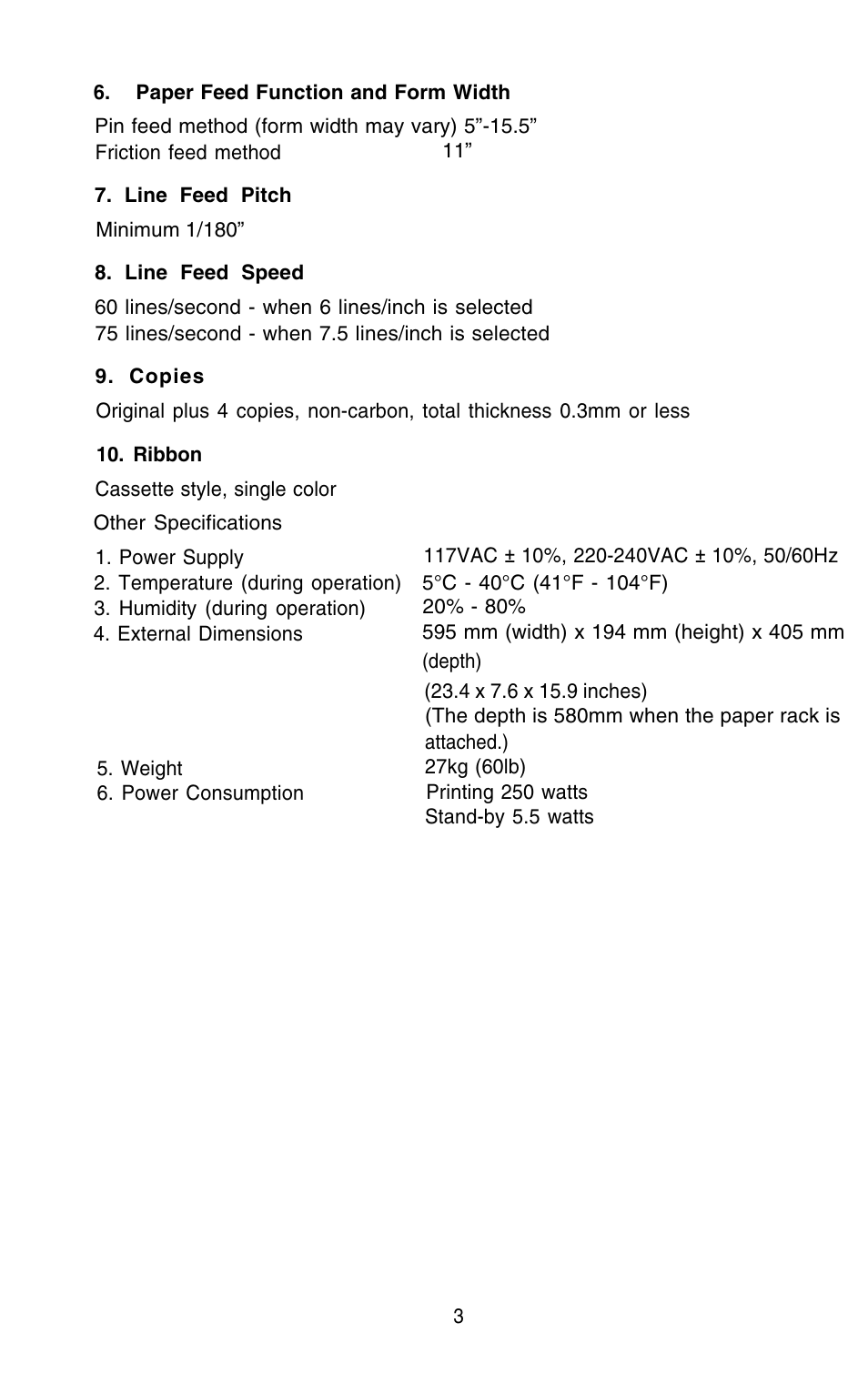 Epson 420i User Manual | Page 9 / 85