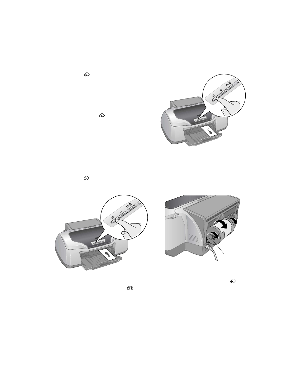 Removing your printed photos, Removing and storing roll paper | Epson R800 User Manual | Page 41 / 116