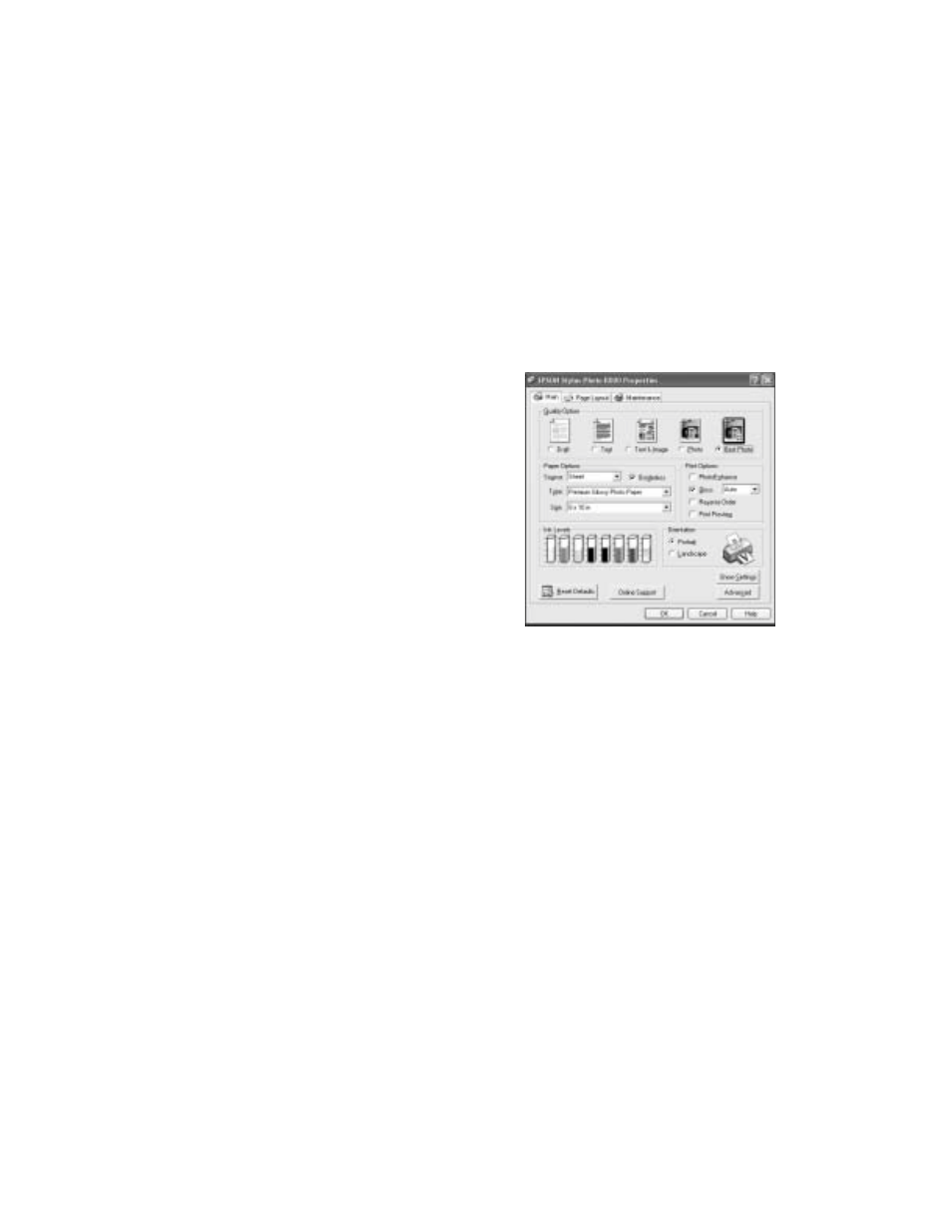 Windows | Epson R800 User Manual | Page 44 / 116