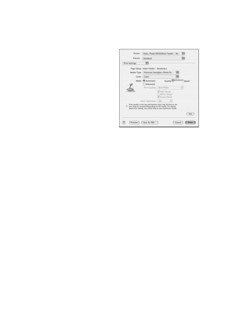 Epson R800 User Manual | Page 46 / 116