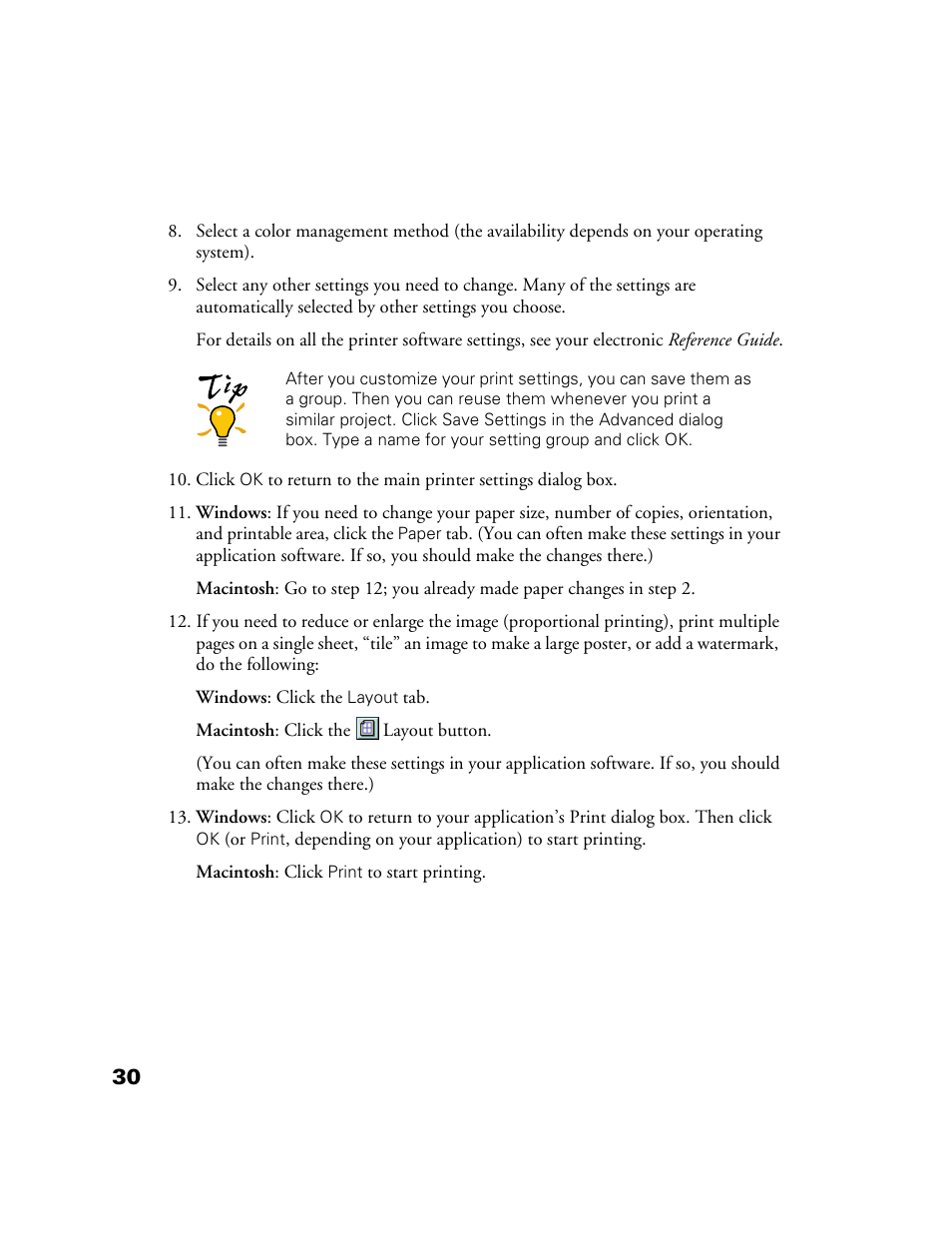 Epson Stylus Color 760/860 User Manual | Page 36 / 74