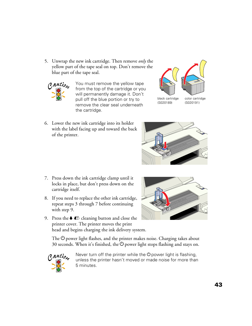 Epson Stylus Color 760/860 User Manual | Page 49 / 74