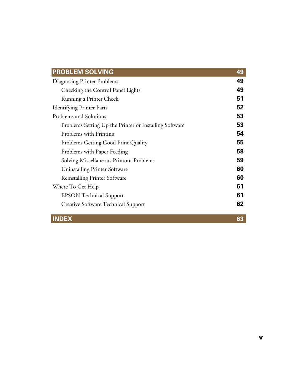 Epson Stylus Color 760/860 User Manual | Page 5 / 74