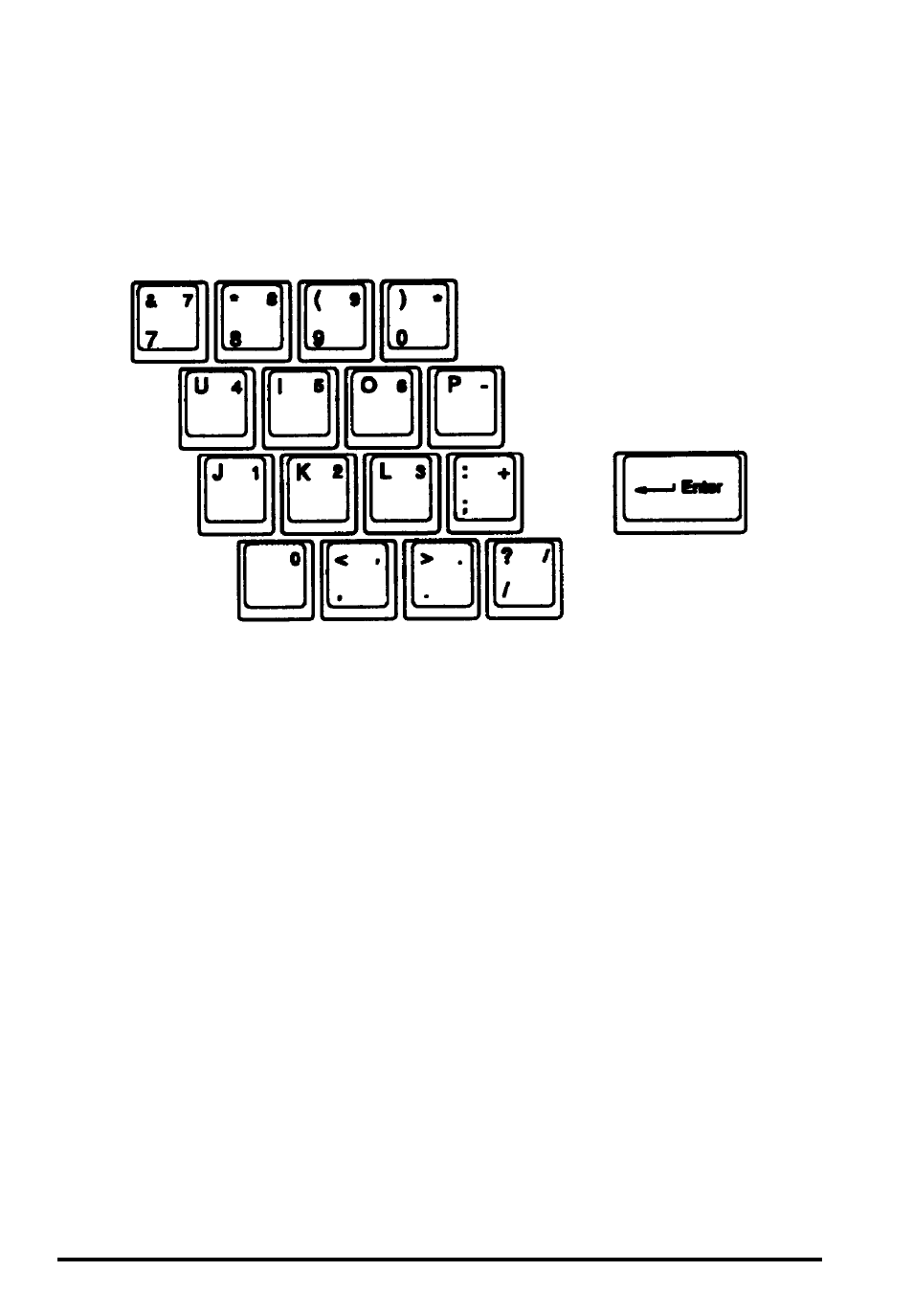 Using the embedded numeric keypad | Epson 500 Series User Manual | Page 31 / 121