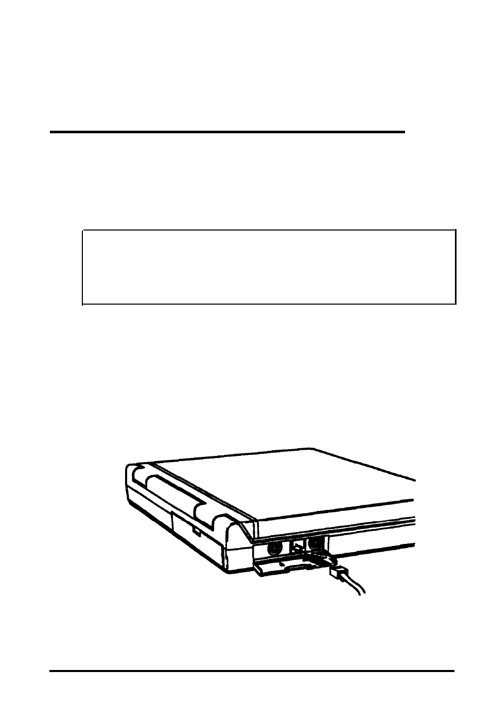 Connecting the fax/modem telephone line | Epson 500 Series User Manual | Page 54 / 121