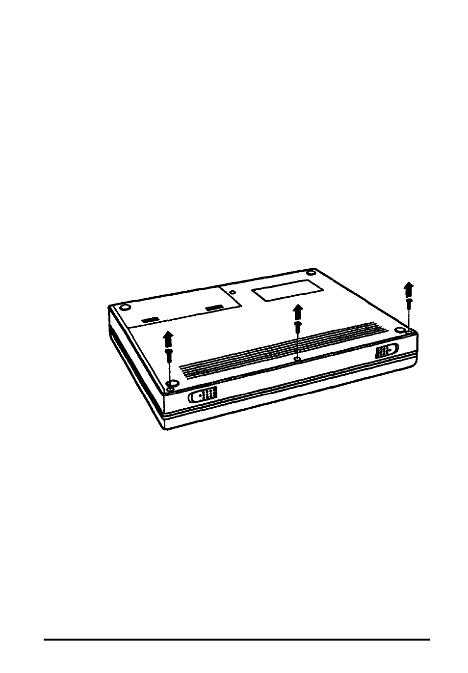 Removing the keyboard, Connecting optional devices | Epson 500 Series User Manual | Page 56 / 121