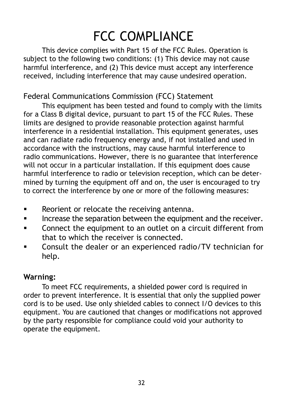 Fcc compliance | Epson BT-0260 User Manual | Page 35 / 36