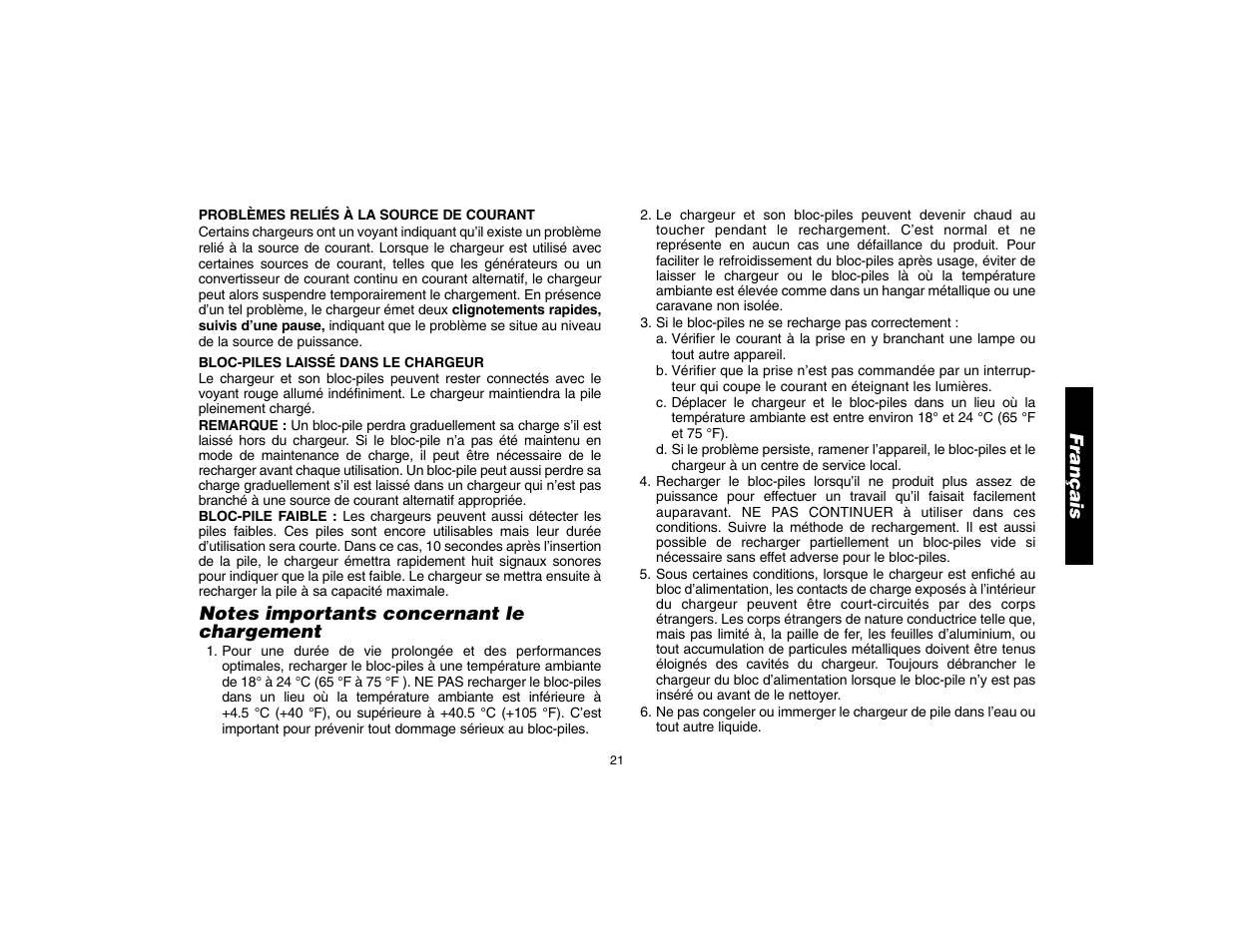 Français | Epson DW076 User Manual | Page 23 / 52