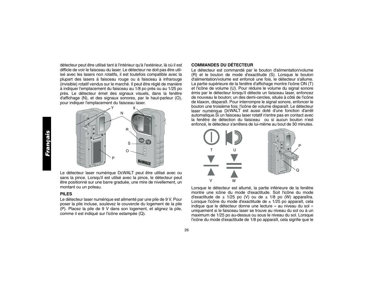 Français | Epson DW076 User Manual | Page 28 / 52