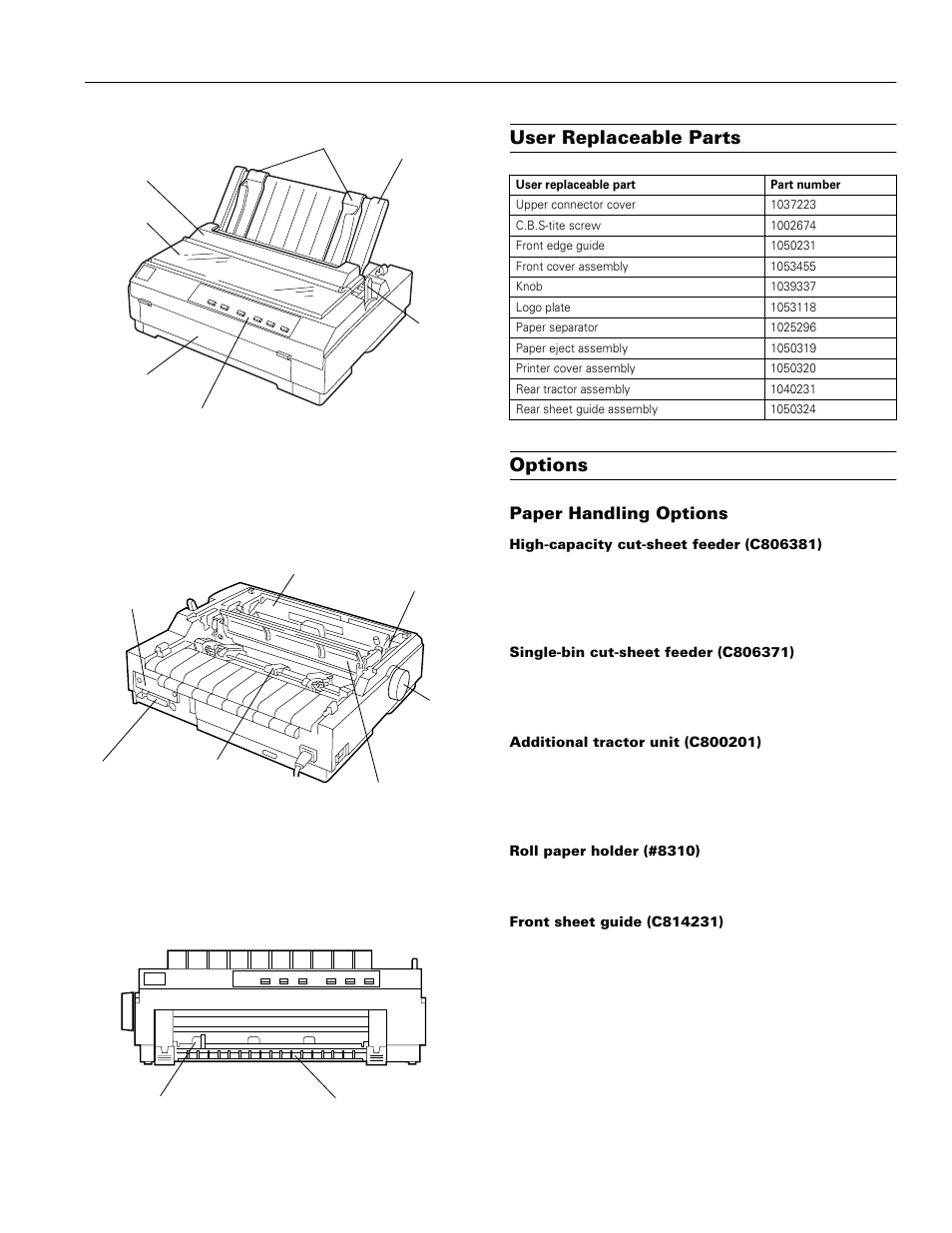 Epson LQ-570e User Manual | 18 pages