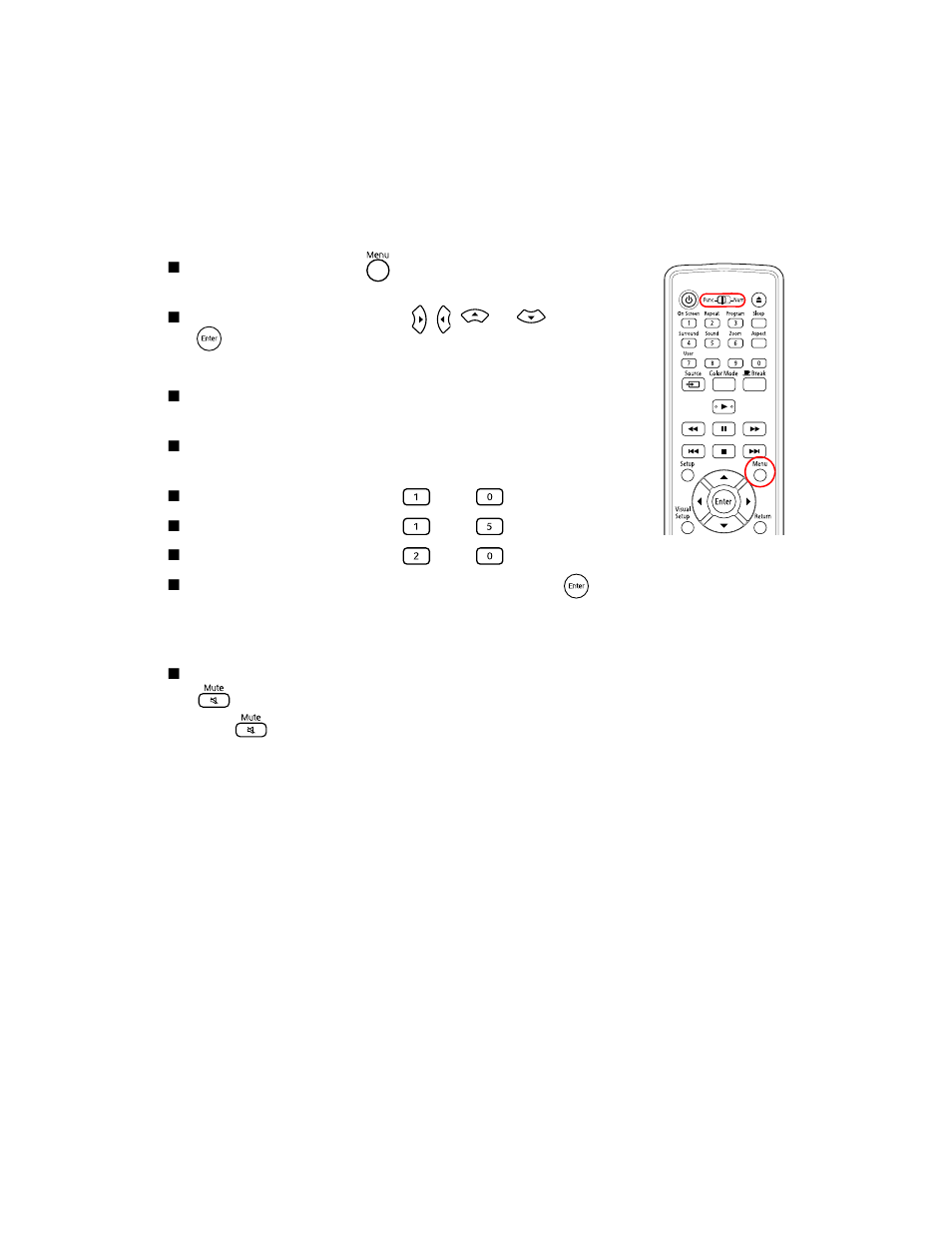 Using dvd menus, Temporarily stopping audio | Epson 85HD User Manual | Page 30 / 80