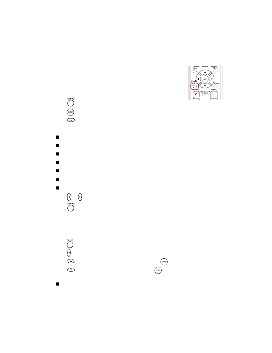 Adjusting picture quality, Using the others setup page | Epson 85HD User Manual | Page 50 / 80