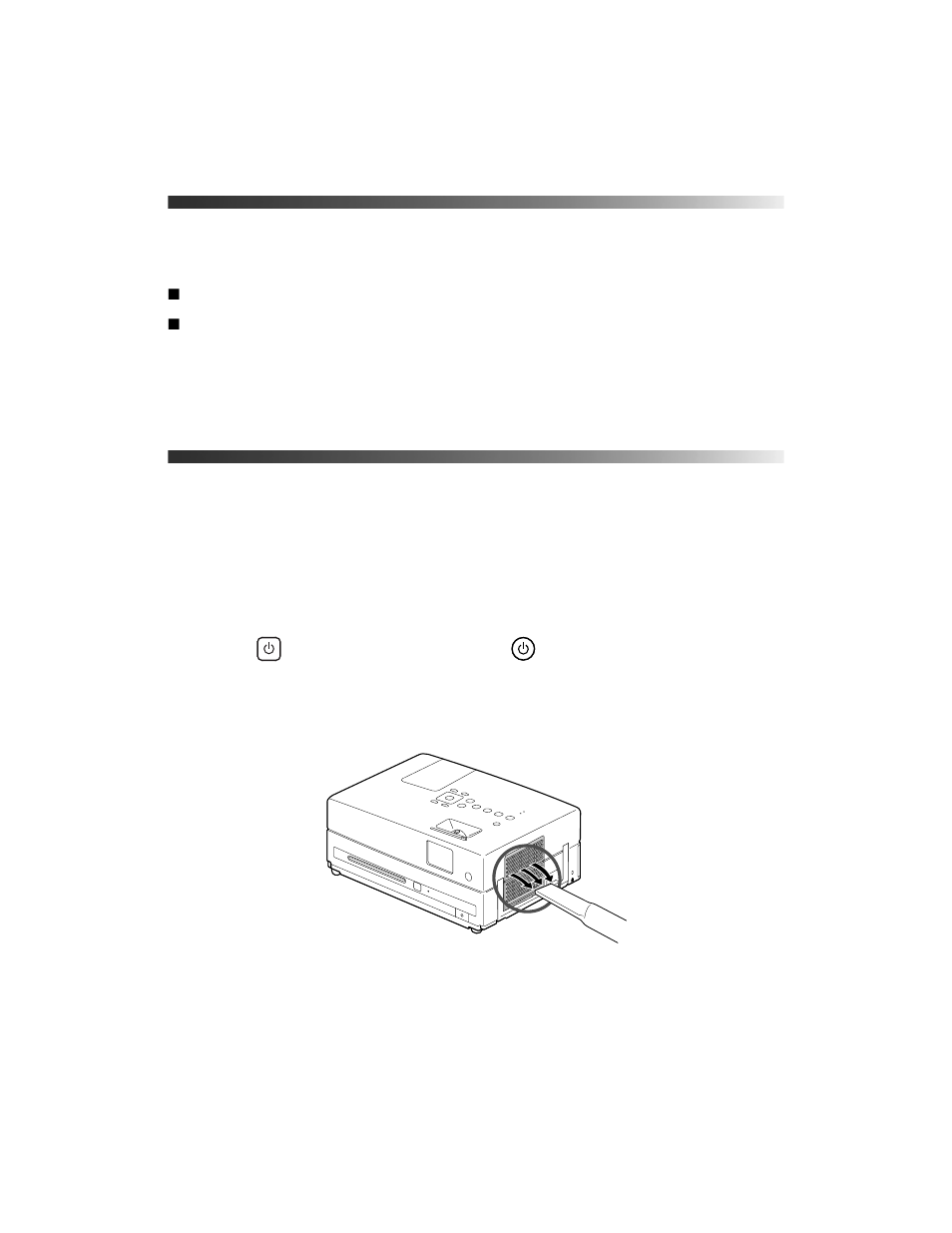 Cleaning the case, Cleaning and replacing the air filter | Epson 85HD User Manual | Page 55 / 80