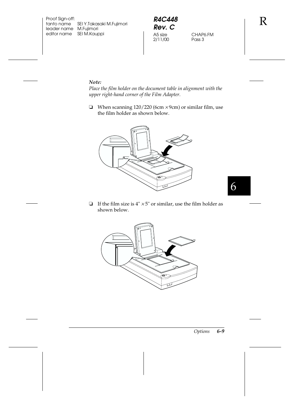 R4c448 rev. c | Epson 1200 series User Manual | Page 109 / 185