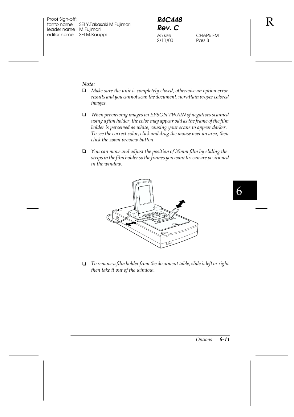 R4c448 rev. c | Epson 1200 series User Manual | Page 111 / 185